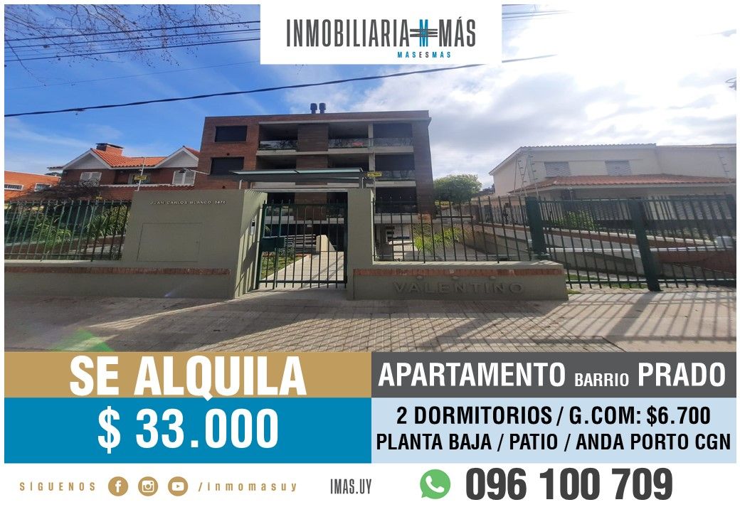 #5355717 | Alquiler | Departamento | Montevideo (Inmobiliaria MAS)