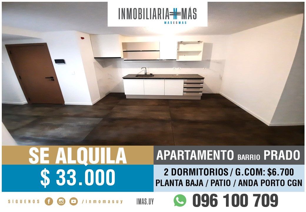 #5355719 | Alquiler | Departamento | Montevideo (Inmobiliaria MAS)