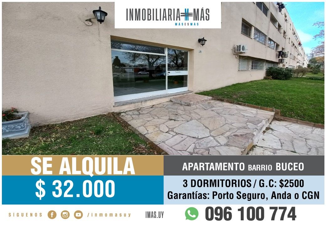 #5356289 | Alquiler | Departamento | Montevideo (Inmobiliaria MAS)