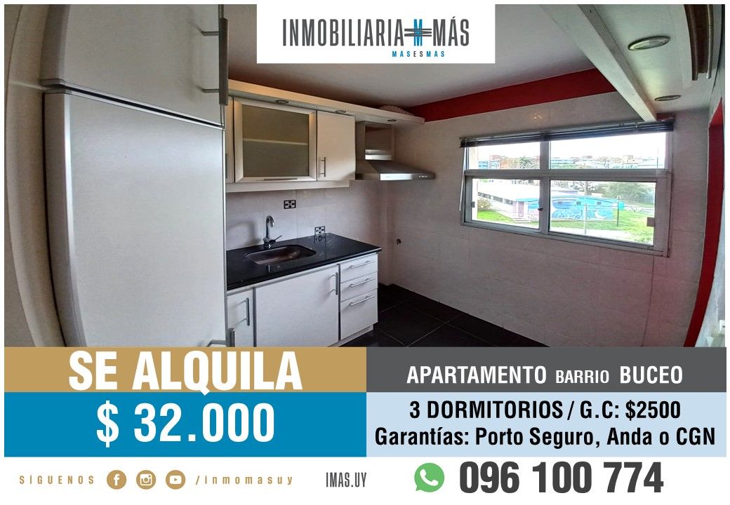 #5356291 | Alquiler | Departamento | Montevideo (Inmobiliaria MAS)