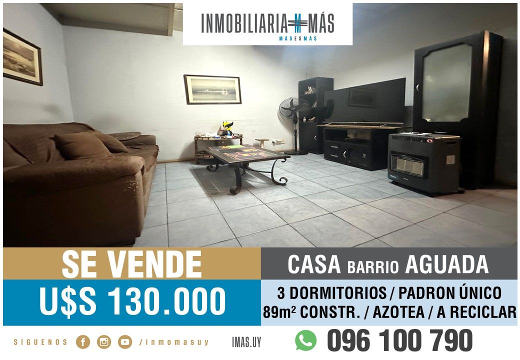 #5356514 | Venta | Casa | Montevideo (Inmobiliaria MAS)