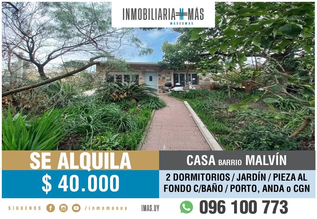 #5356519 | Alquiler | PH | Montevideo (Inmobiliaria MAS)