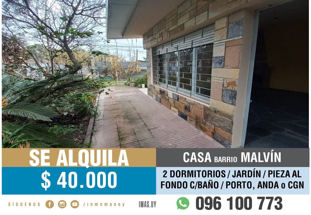 #5356521 | Alquiler | PH | Montevideo (Inmobiliaria MAS)