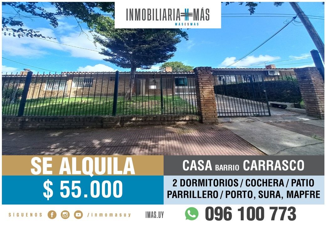 #5364807 | Rental | House | Montevideo (Inmobiliaria MAS)