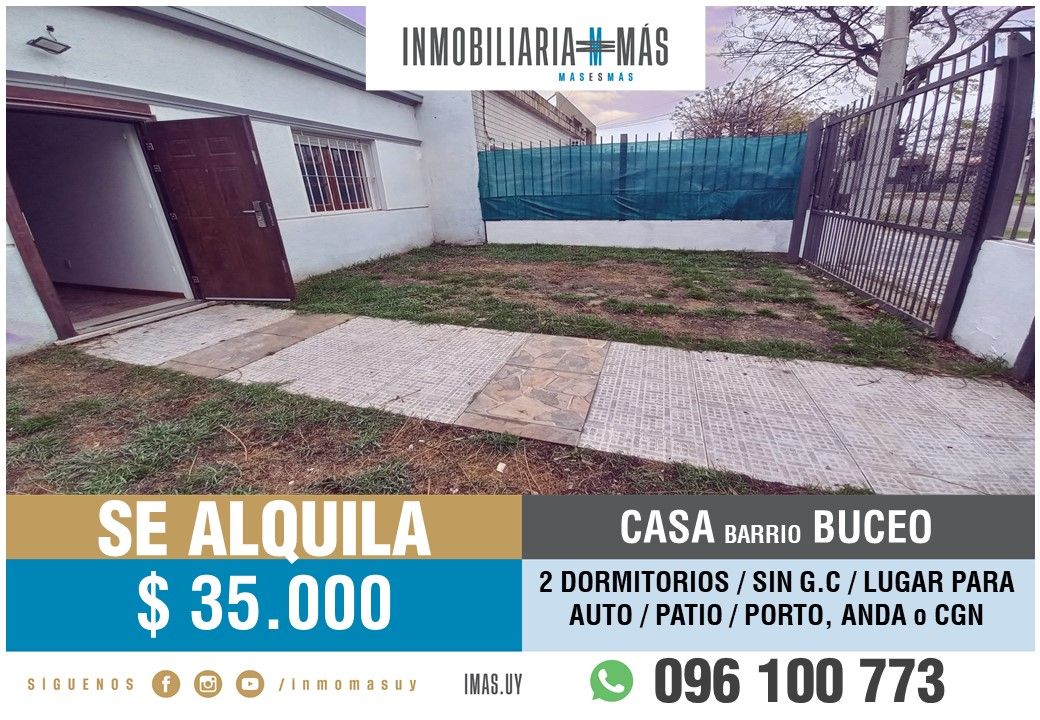 #5364869 | Alquiler | PH | Montevideo (Inmobiliaria MAS)