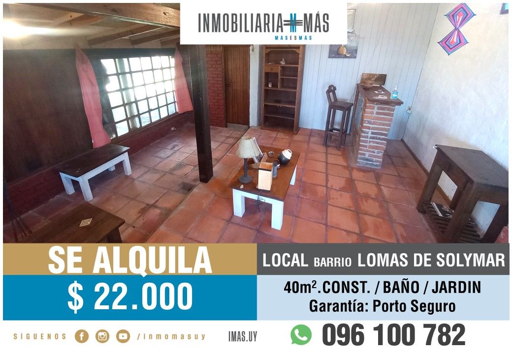 #5365557 | Alquiler | Local | Canelones (Inmobiliaria MAS)