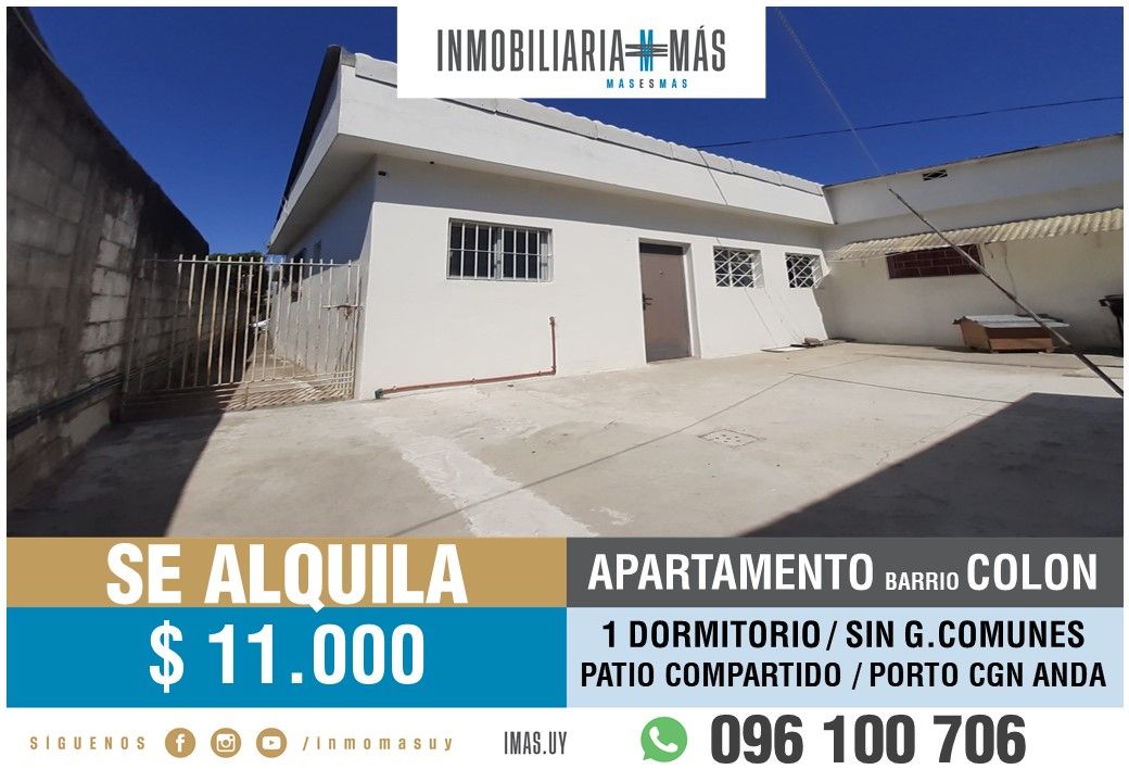 #5367923 | Alquiler | PH | Colonia Cosmopolita (Inmobiliaria MAS)