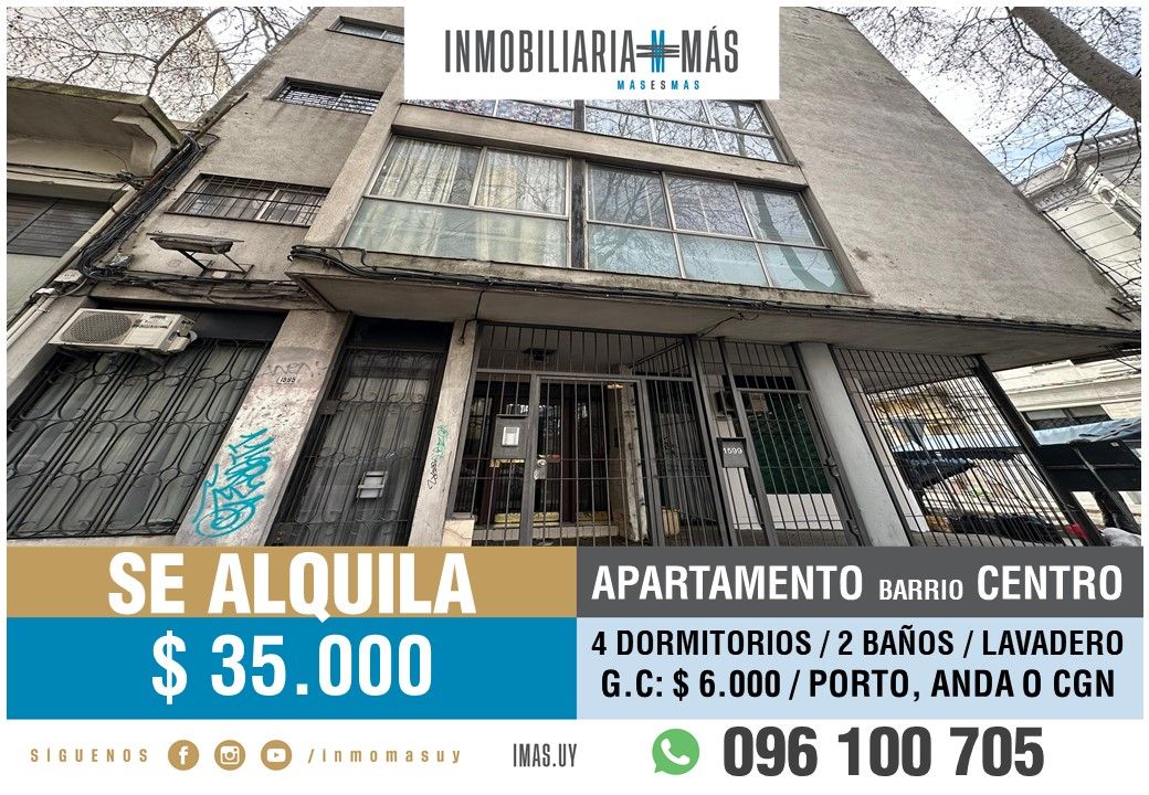 #5367979 | Rental | Horizontal Property | Montevideo (Inmobiliaria MAS)