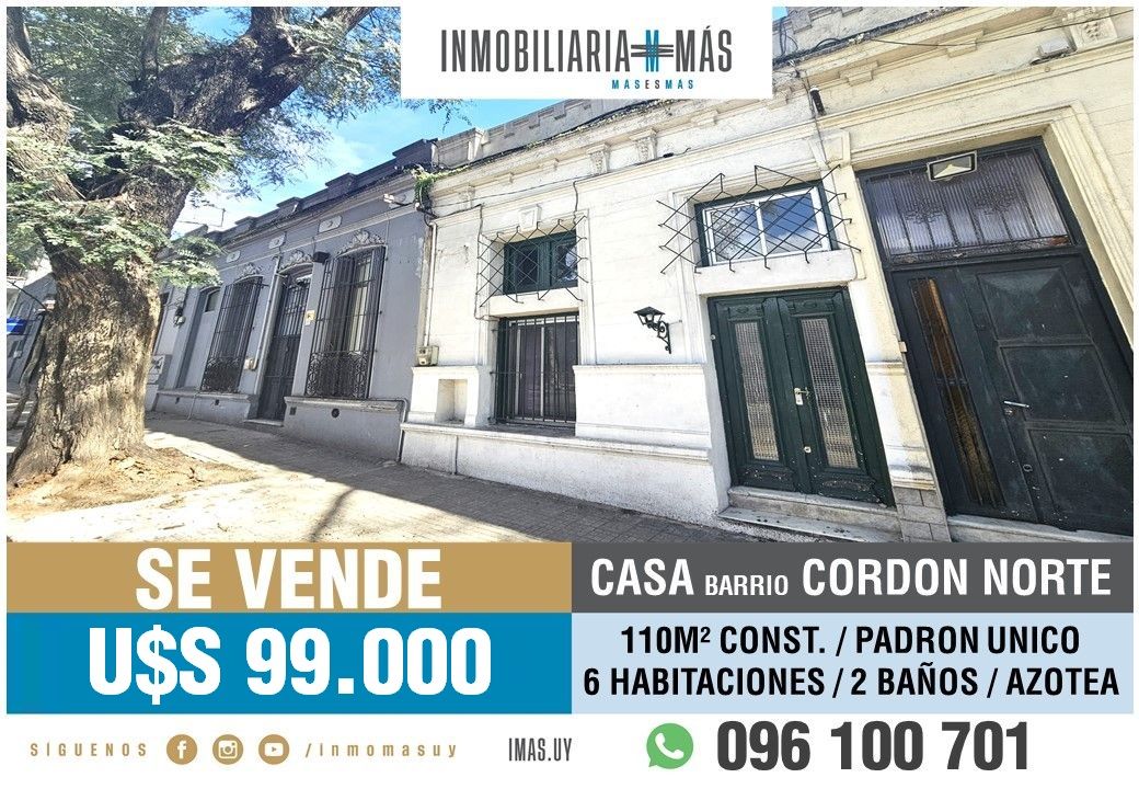 #5367995 | Venta | Casa | Montevideo (Inmobiliaria MAS)