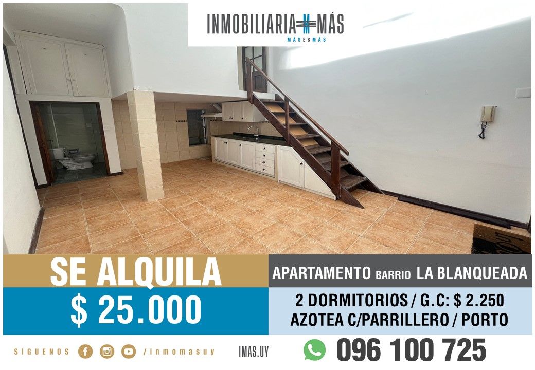 #5370407 | Alquiler | PH | Montevideo (Inmobiliaria MAS)