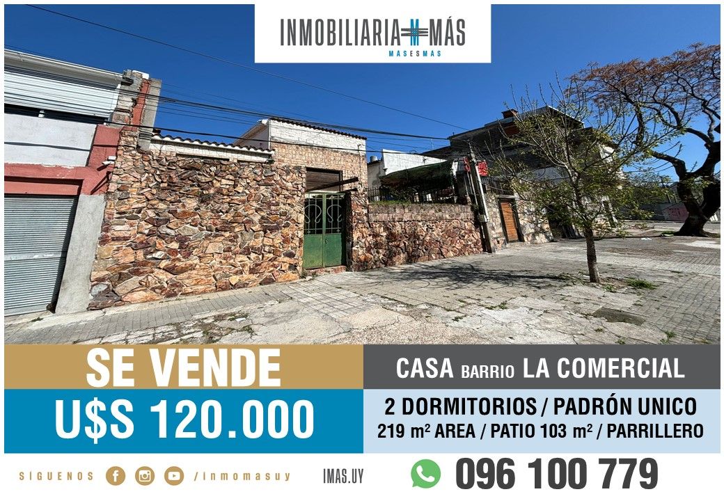 #5370412 | Venta | Casa | Montevideo (Inmobiliaria MAS)