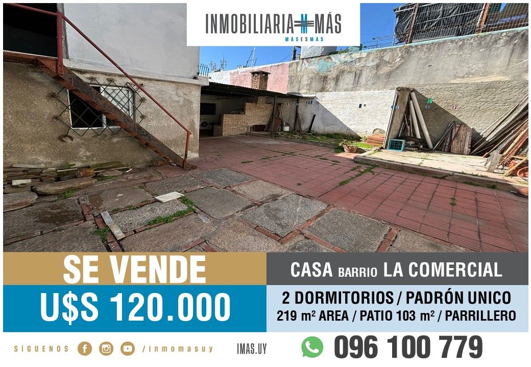 #5370413 | Venta | Casa | Montevideo (Inmobiliaria MAS)