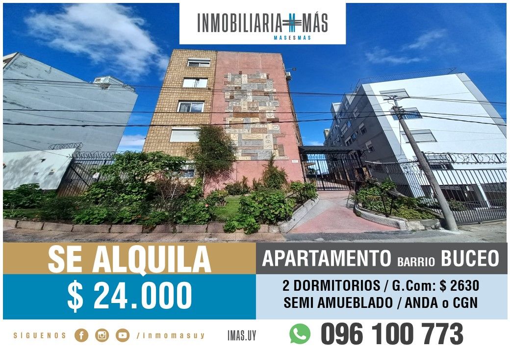 #5371044 | Alquiler | Departamento | Montevideo (Inmobiliaria MAS)