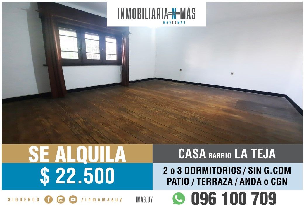 #5371577 | Alquiler | PH | Montevideo (Inmobiliaria MAS)