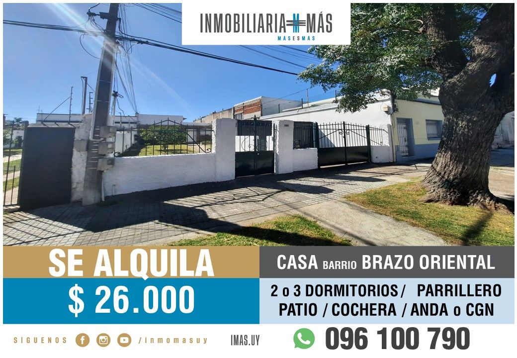 #5372194 | Alquiler | PH | Montevideo (Inmobiliaria MAS)