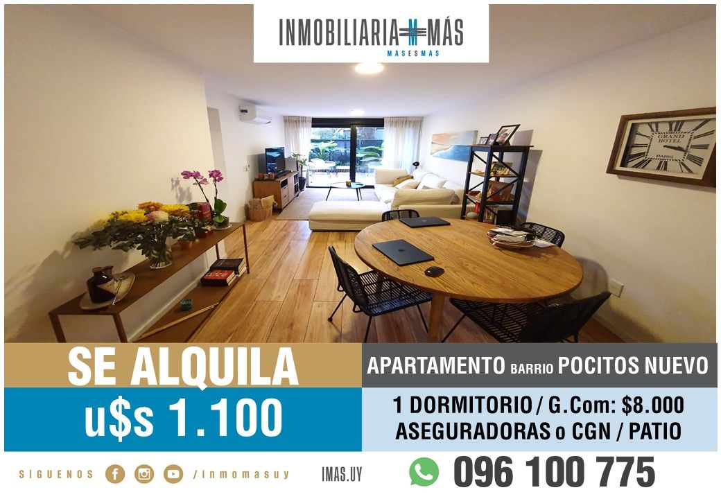 #5372938 | Rental | Horizontal Property | Montevideo (Inmobiliaria MAS)