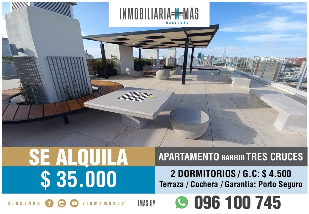 #5372945 | Rental | Horizontal Property | Montevideo (Inmobiliaria MAS)