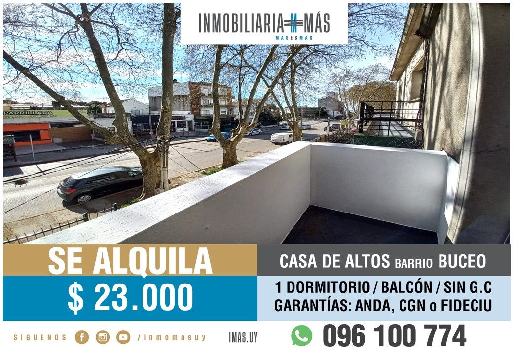 #5378314 | Alquiler | PH | Montevideo (Inmobiliaria MAS)