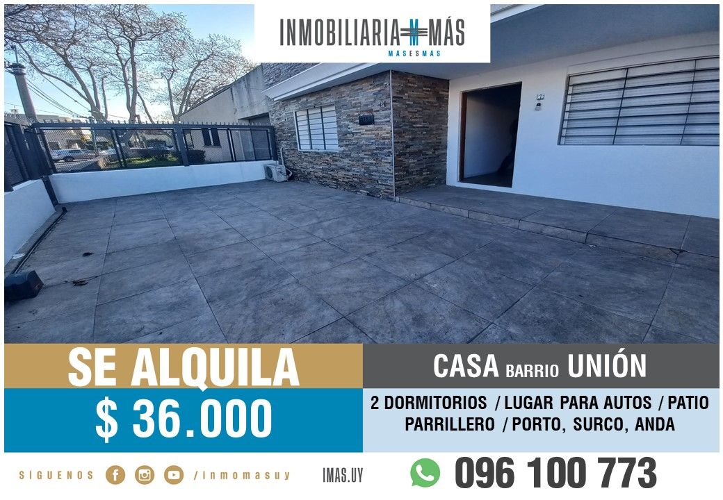 #5378335 | Alquiler | PH | Montevideo (Inmobiliaria MAS)