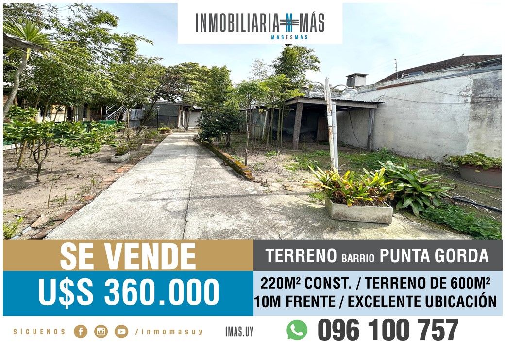 #5379925 | Sale | Lot | Montevideo (Inmobiliaria MAS)