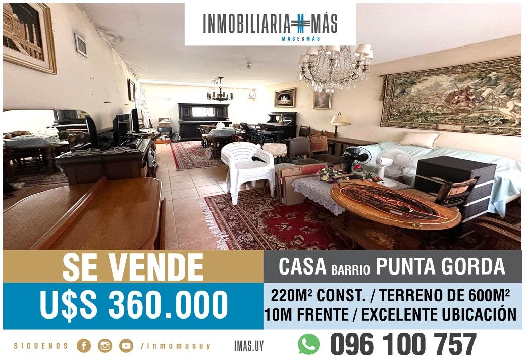 #5379928 | Venta | Casa | Montevideo (Inmobiliaria MAS)