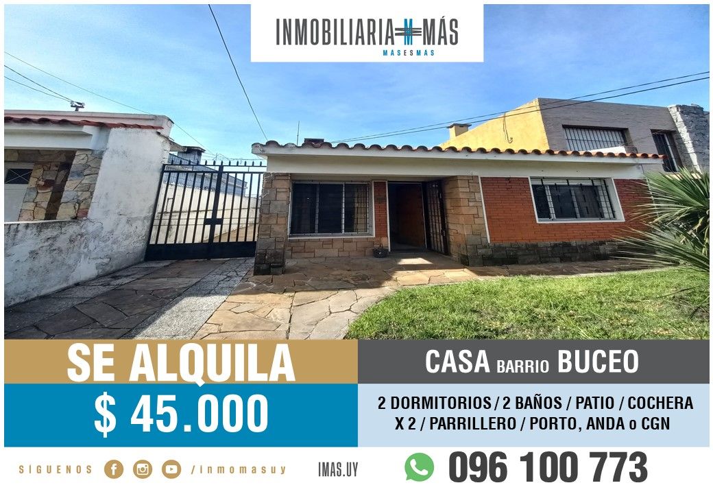 #5380977 | Alquiler | PH | Montevideo (Inmobiliaria MAS)