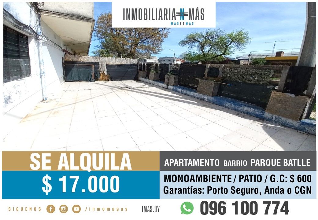 #5380981 | Alquiler | PH | Montevideo (Inmobiliaria MAS)