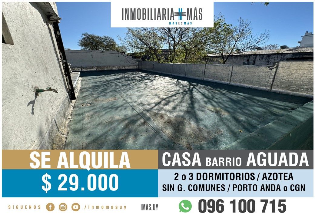 #5380985 | Alquiler | PH | Montevideo (Inmobiliaria MAS)