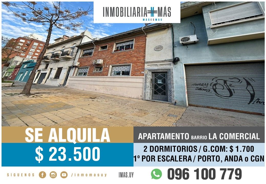 #5387892 | Alquiler | PH | Montevideo (Inmobiliaria MAS)