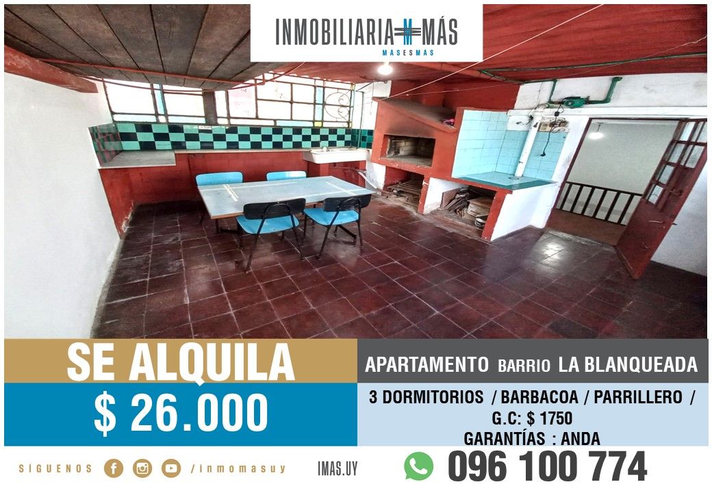 #5388754 | Alquiler | PH | Montevideo (Inmobiliaria MAS)