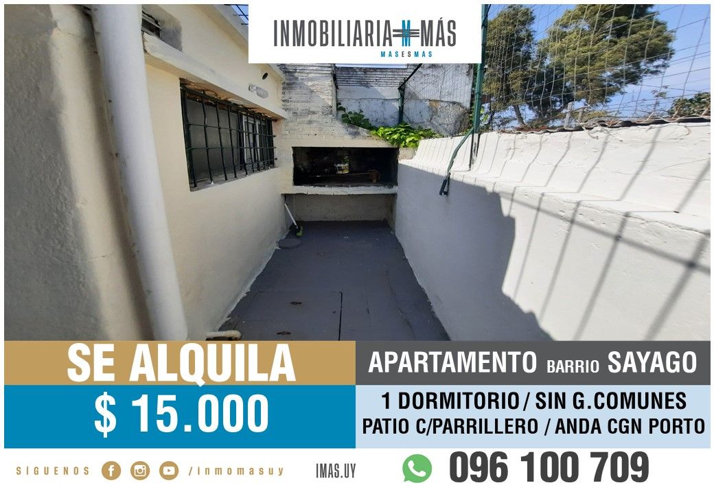 #5392094 | Alquiler | PH | Montevideo (Inmobiliaria MAS)