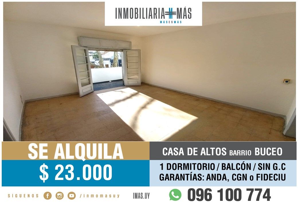 #5392100 | Rental | Horizontal Property | Montevideo (Inmobiliaria MAS)