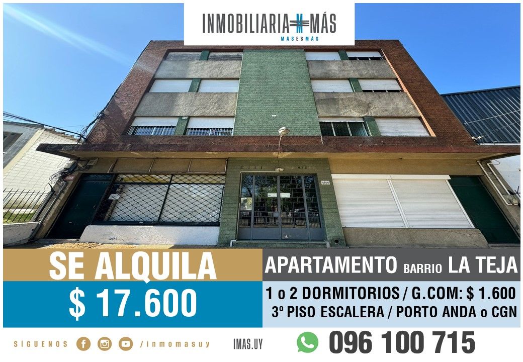 #5392428 | Rental | Horizontal Property | Montevideo (Inmobiliaria MAS)