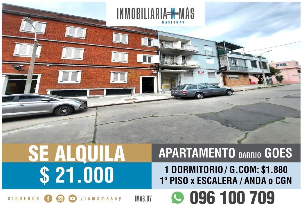 #5397456 | Rental | Horizontal Property | Montevideo (Inmobiliaria MAS)