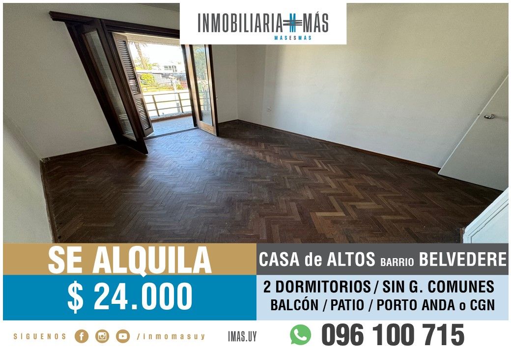 #5398133 | Alquiler | PH | Montevideo (Inmobiliaria MAS)