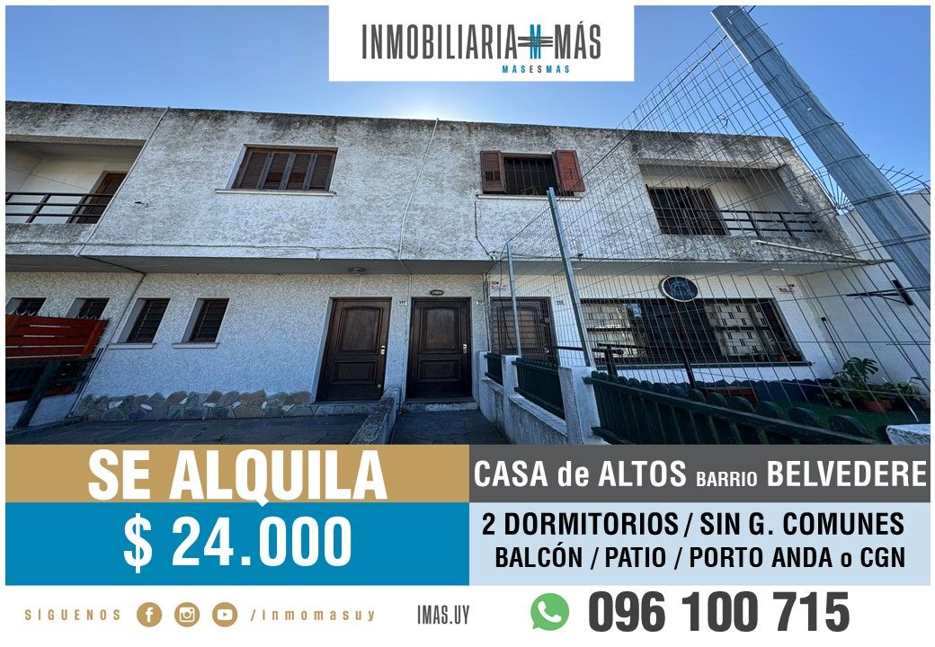 #5398134 | Alquiler | PH | Montevideo (Inmobiliaria MAS)