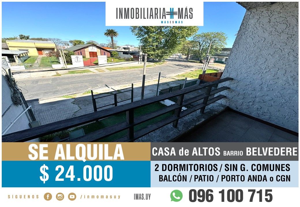 #5398135 | Alquiler | PH | Montevideo (Inmobiliaria MAS)