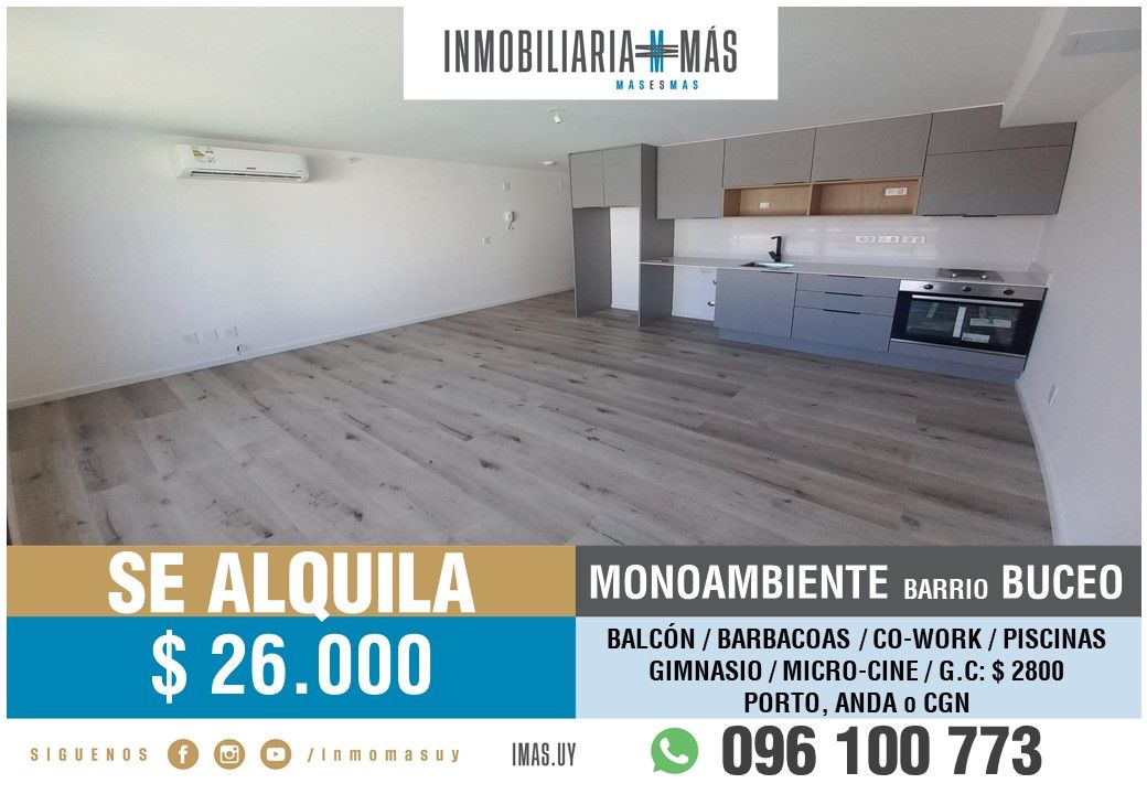 #5398137 | Rental | Apartment | Montevideo (Inmobiliaria MAS)