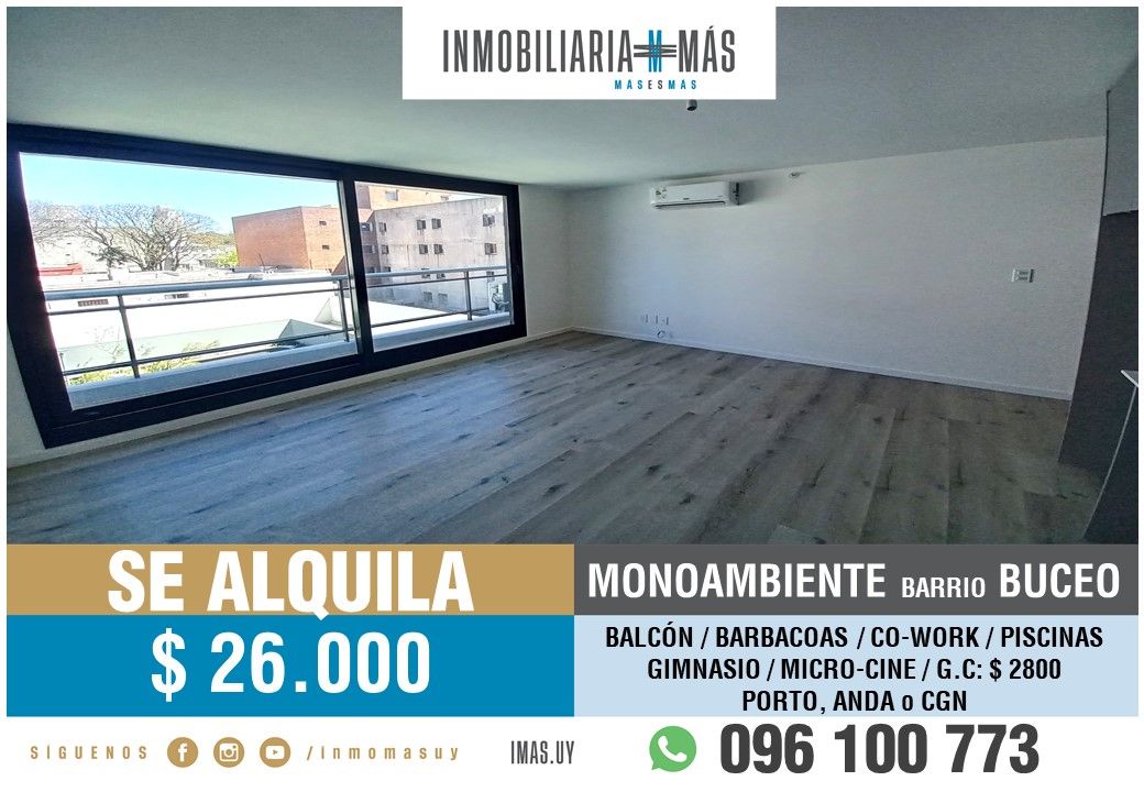 #5398138 | Rental | Apartment | Montevideo (Inmobiliaria MAS)