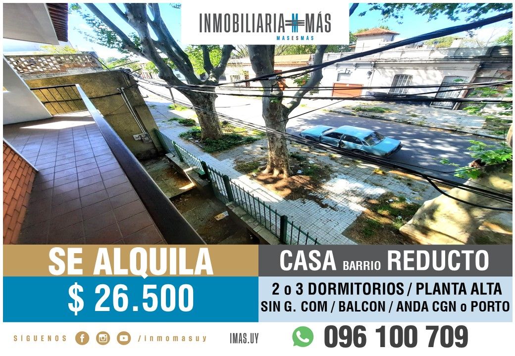 #5398140 | Alquiler | PH | Montevideo (Inmobiliaria MAS)