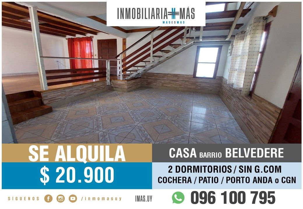 #5398143 | Alquiler | Casa | Montevideo (Inmobiliaria MAS)