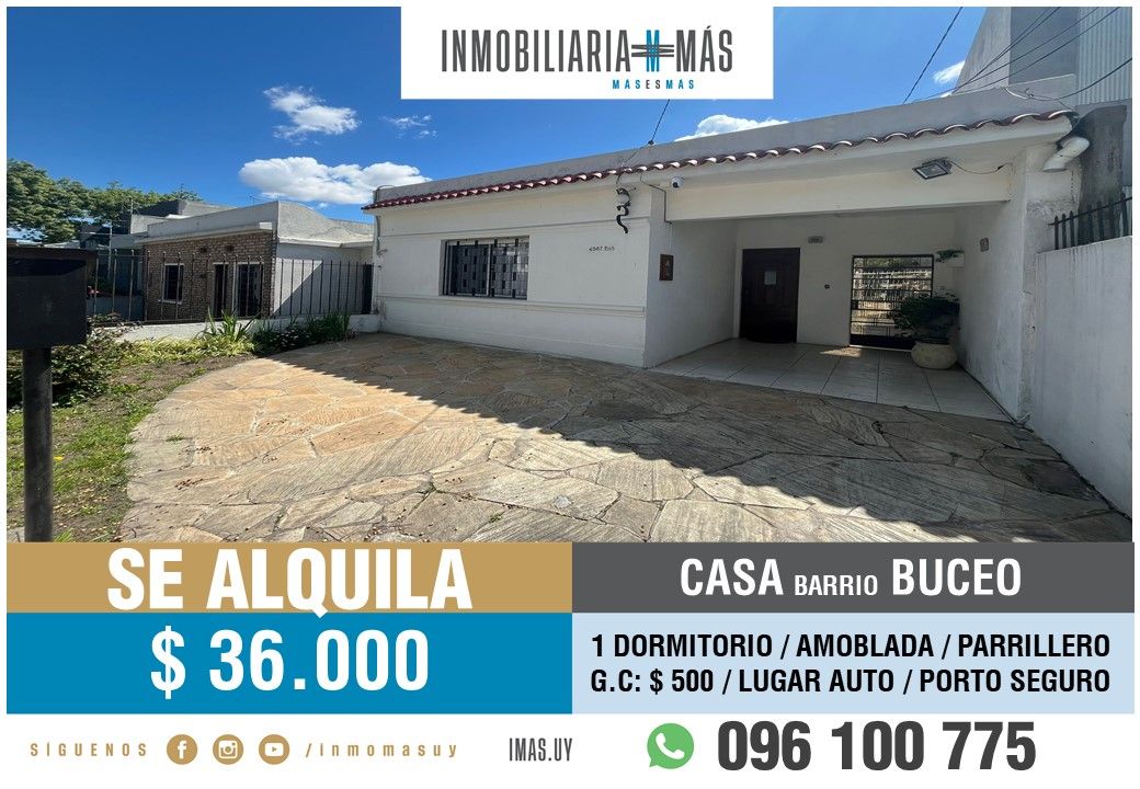 #5398152 | Alquiler | PH | Montevideo (Inmobiliaria MAS)