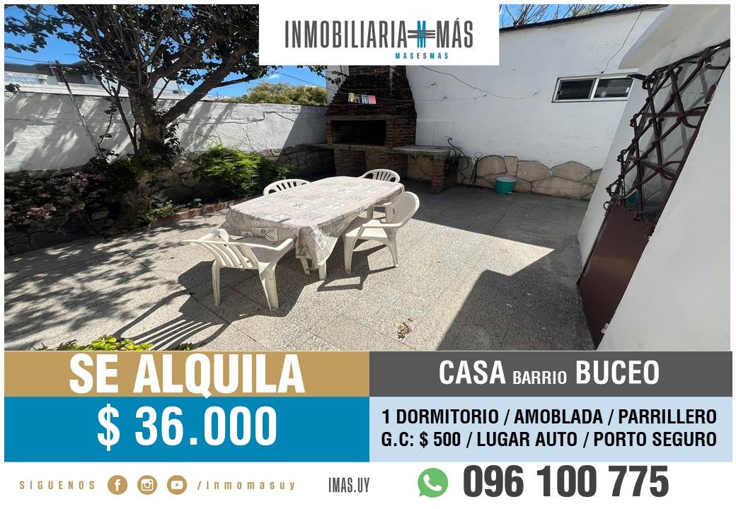 #5398153 | Alquiler | PH | Montevideo (Inmobiliaria MAS)