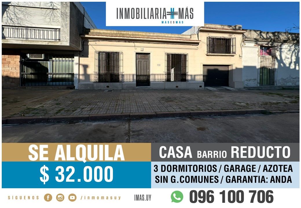 #5398155 | Alquiler | Casa | Montevideo (Inmobiliaria MAS)