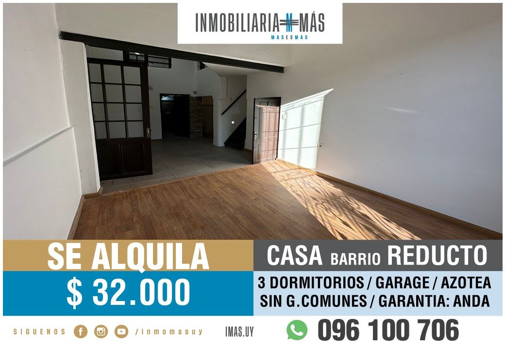 #5398156 | Rental | House | Montevideo (Inmobiliaria MAS)