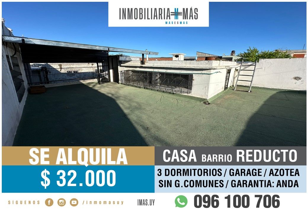 #5398157 | Alquiler | Casa | Montevideo (Inmobiliaria MAS)