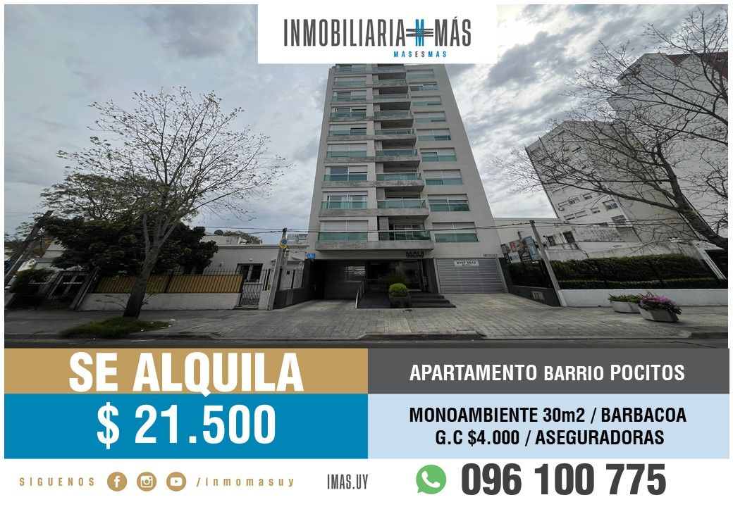 #5403055 | Alquiler | Departamento | Montevideo (Inmobiliaria MAS)