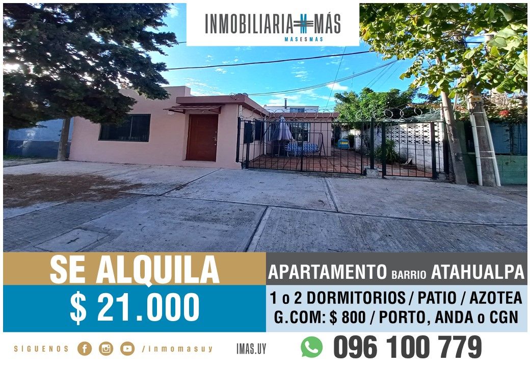 #5403076 | Alquiler | PH | Montevideo (Inmobiliaria MAS)