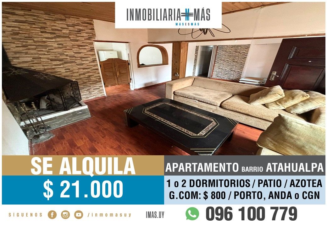 #5403079 | Alquiler | PH | Montevideo (Inmobiliaria MAS)