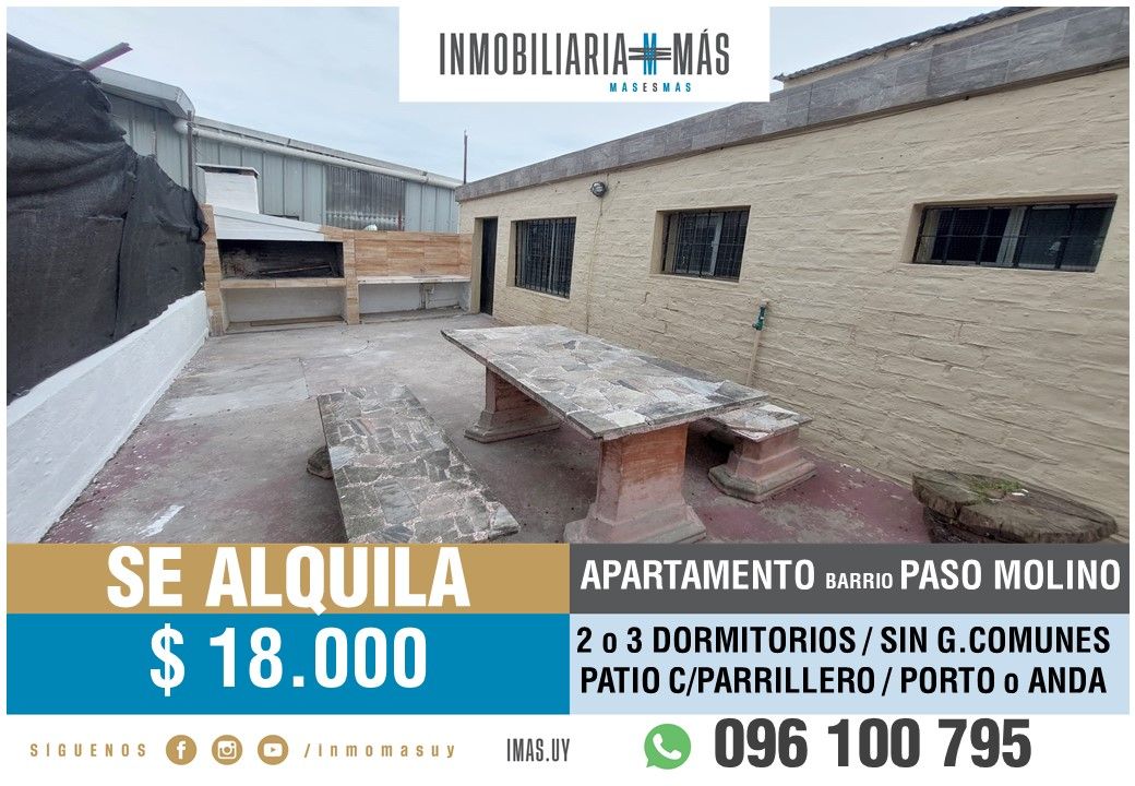 #5405456 | Alquiler | Departamento | Montevideo (Inmobiliaria MAS)